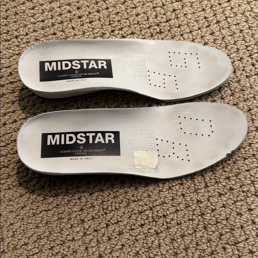Golden Goose Mid Star 🦄 Black/White 36 🖤 - Picture 11 of 12